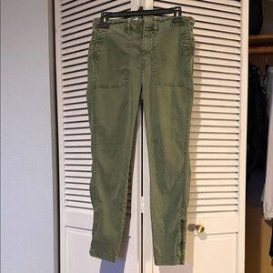 J. Crew Olive Green Trousers